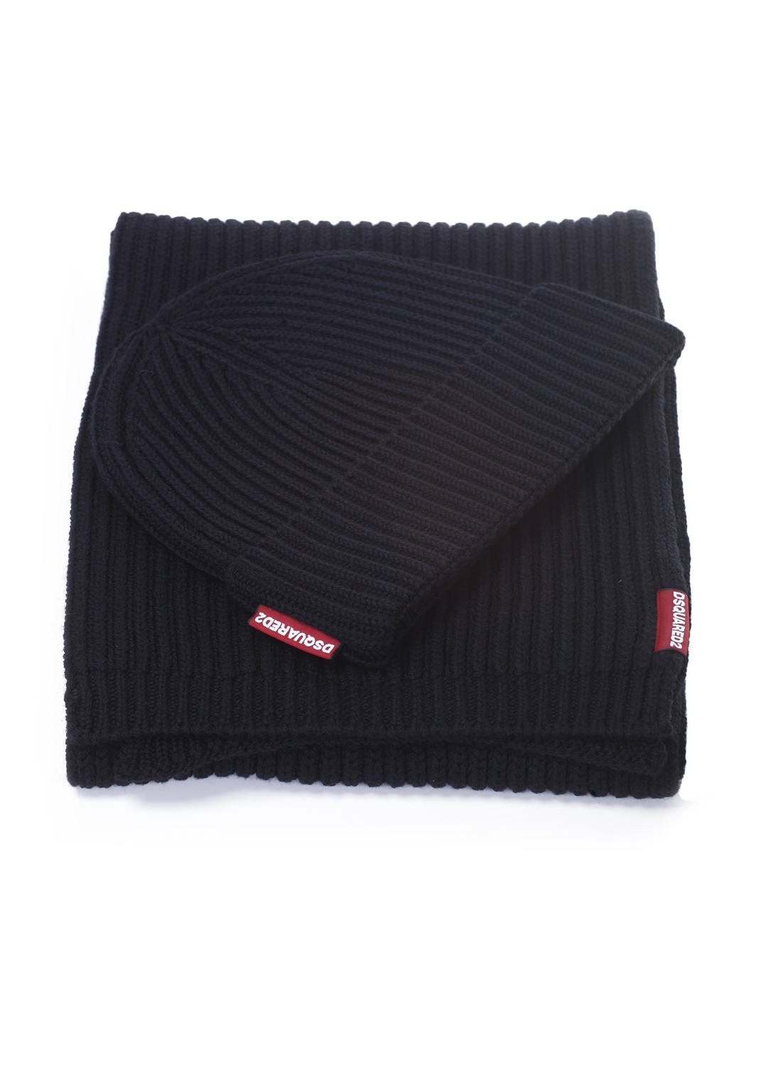 shop DSQUARED2 Saldi Cappello: Dsquared2 "WARMY KNIT SET".
Berretto beanie e sciarpa coordinati in lana e cotone.
Lavorazione a costa inglese.
Label logata.
Made in Italy.
Composizione: 60% LANA, 40% COTONE.. KNM0065 01W06757-2124 number 6628213